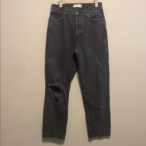 Abercrombie dad high rise jeans